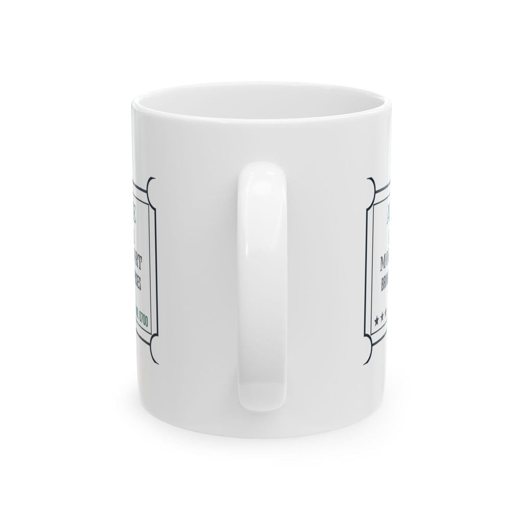 Funny Christmas Nurse Coffee Mug Christmas Morning Report Ticket