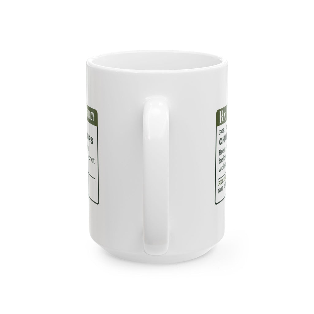 Funny Tea Lover Coffee Mug Chamomile 2 Cups Prescription For Tea Drinkers