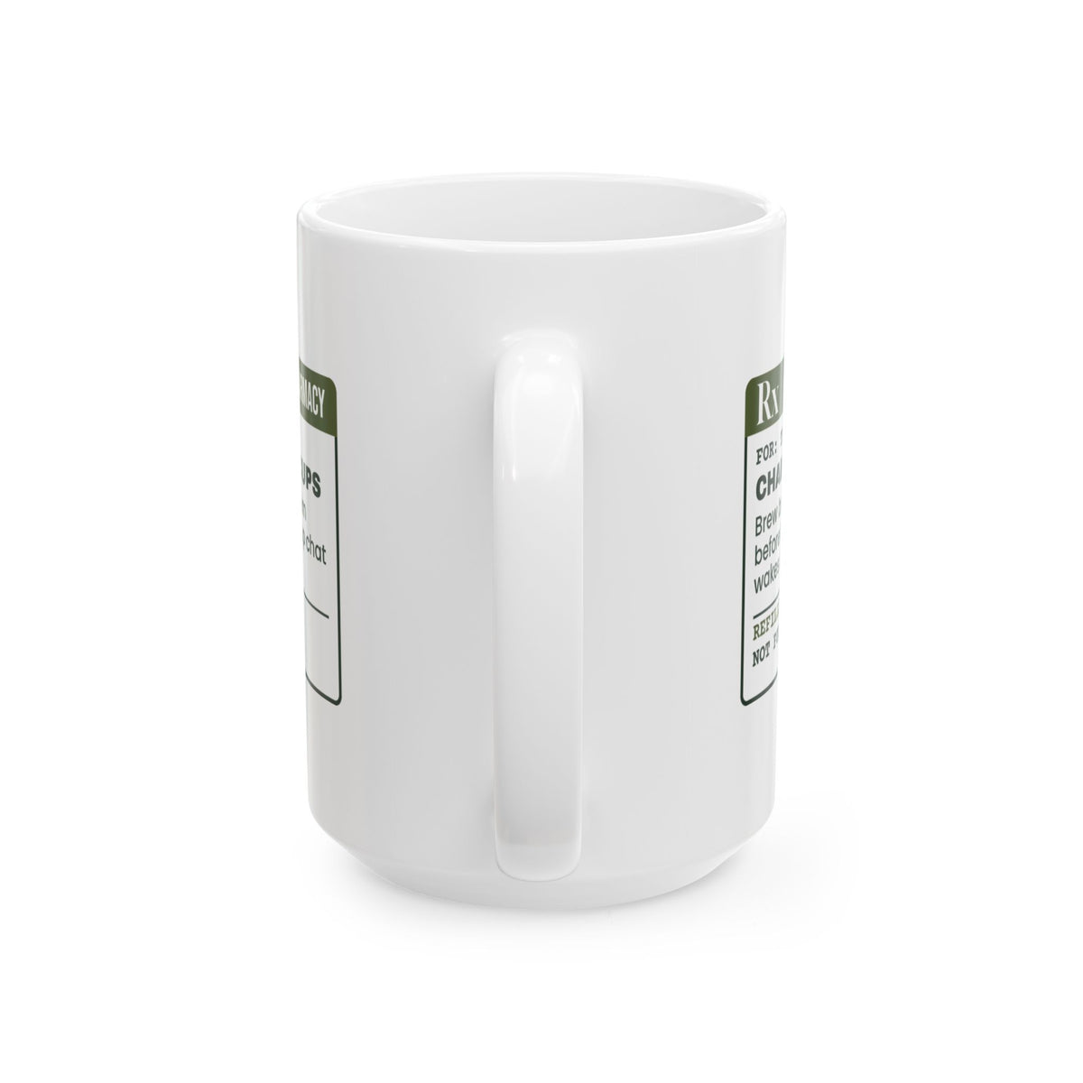 Funny Tea Lover Coffee Mug Chamomile 2 Cups Prescription For Tea Drinkers