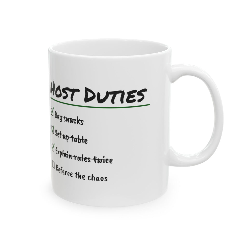 Funny Board Game Coffee Mug Buy Snacks Referee The Chaos