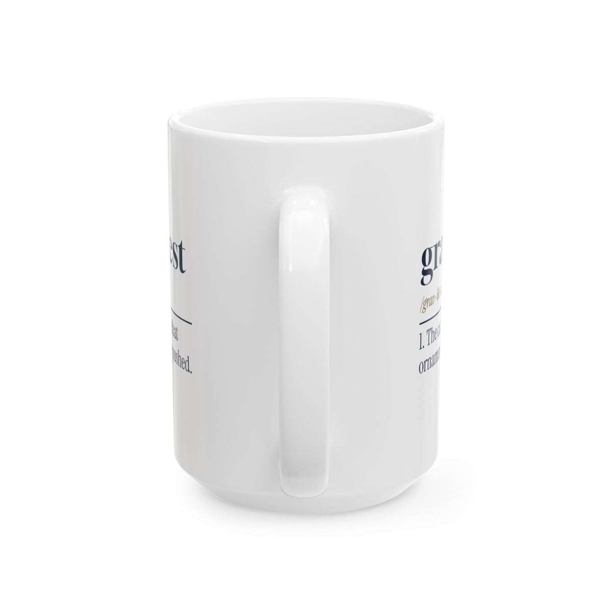Funny Christmas Cat Coffee Mug Gravity Test Dictionary Definition