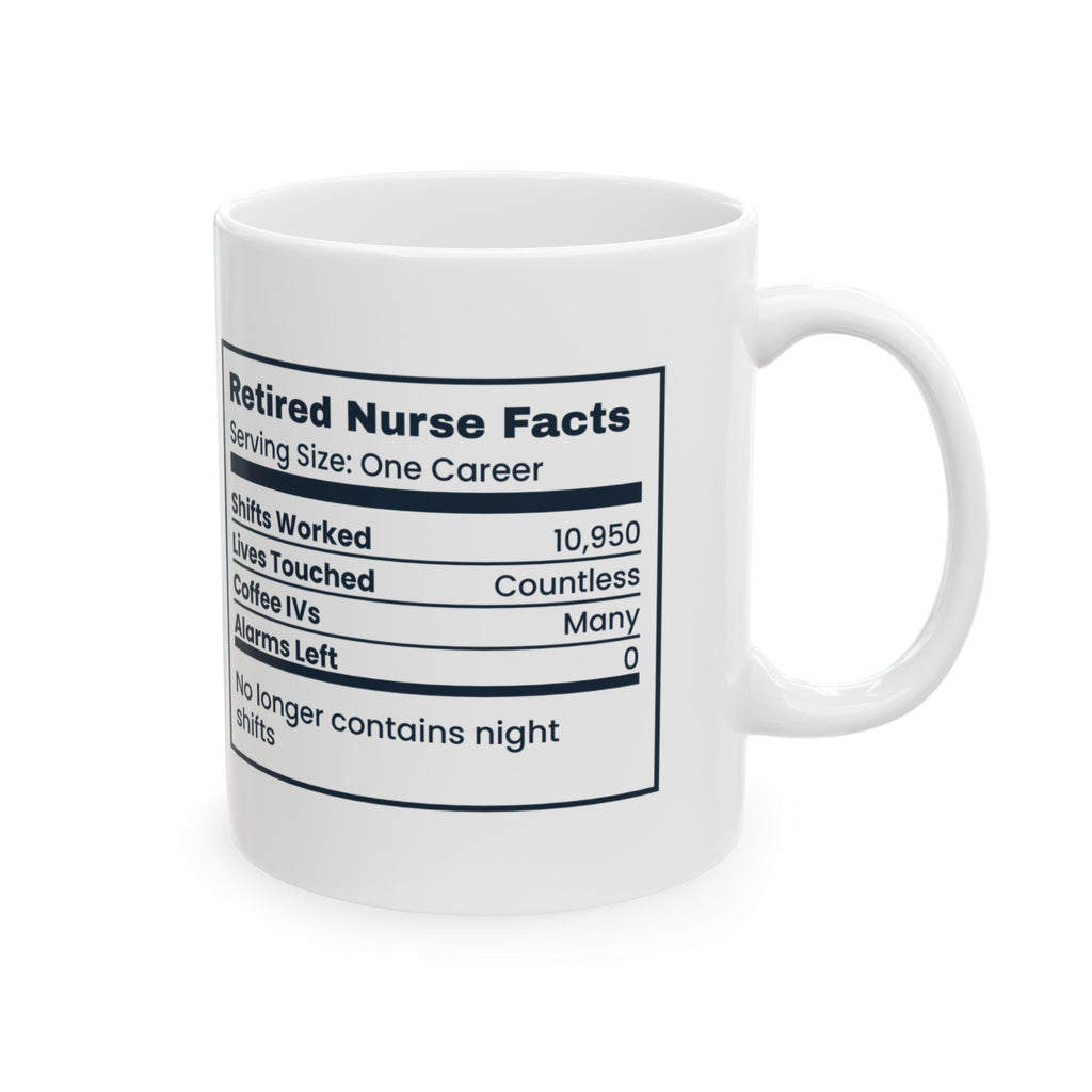 Retired Nurse Coffee Mug No Night Shifts