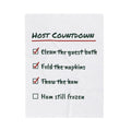 Funny Christmas Hosting Throw Blanket Host Countdown Ham Still Frozen
