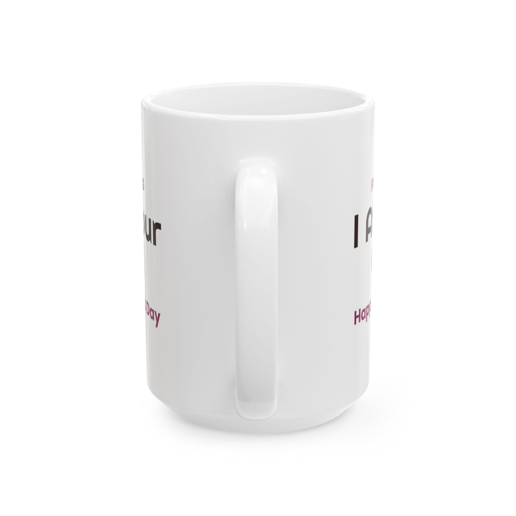 Funny Dog Mom Mother's Day Coffee Mug From The Dog I Ate Your Card