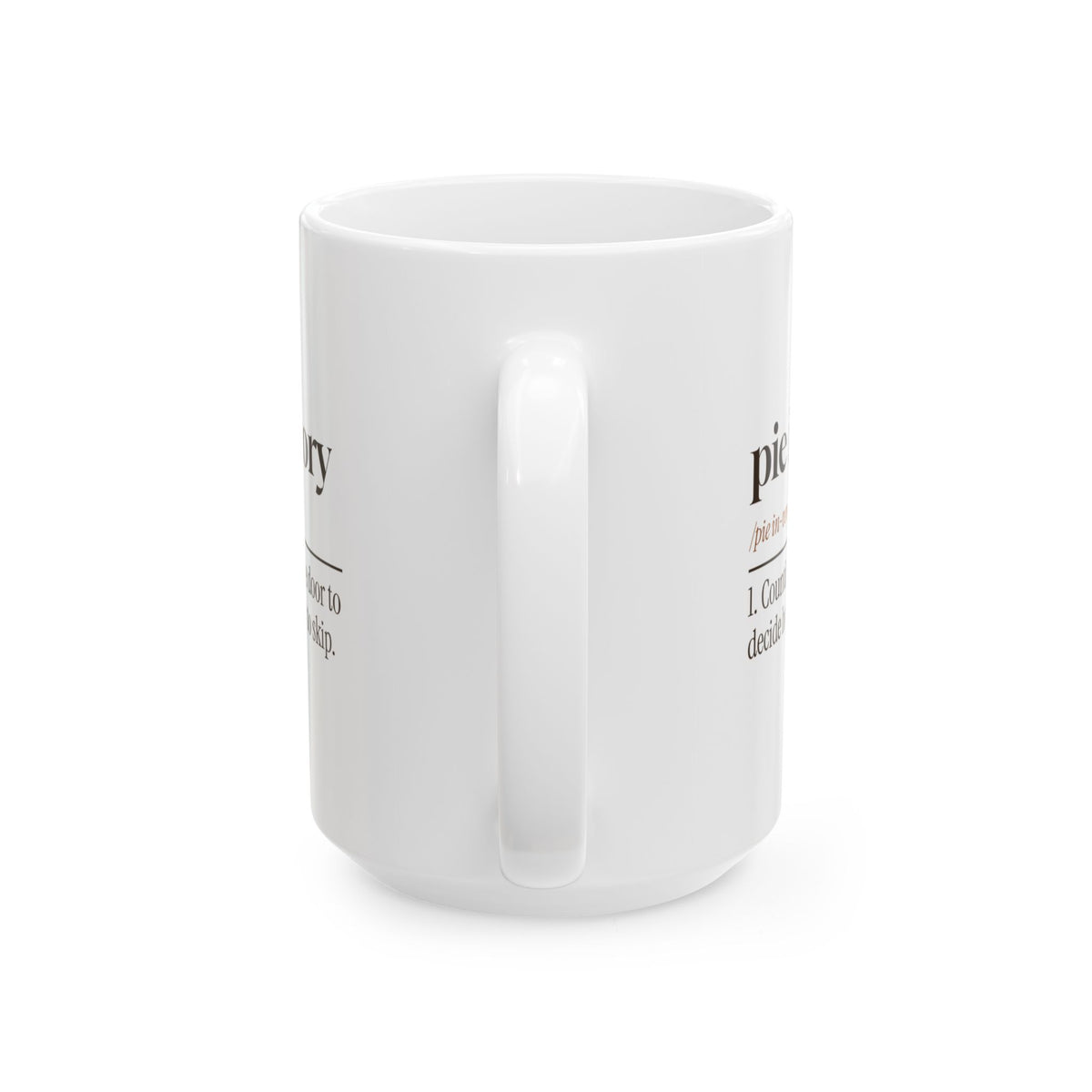 Funny Thanksgiving Coffee Mug Pie Inventory Dictionary For Pie Lovers