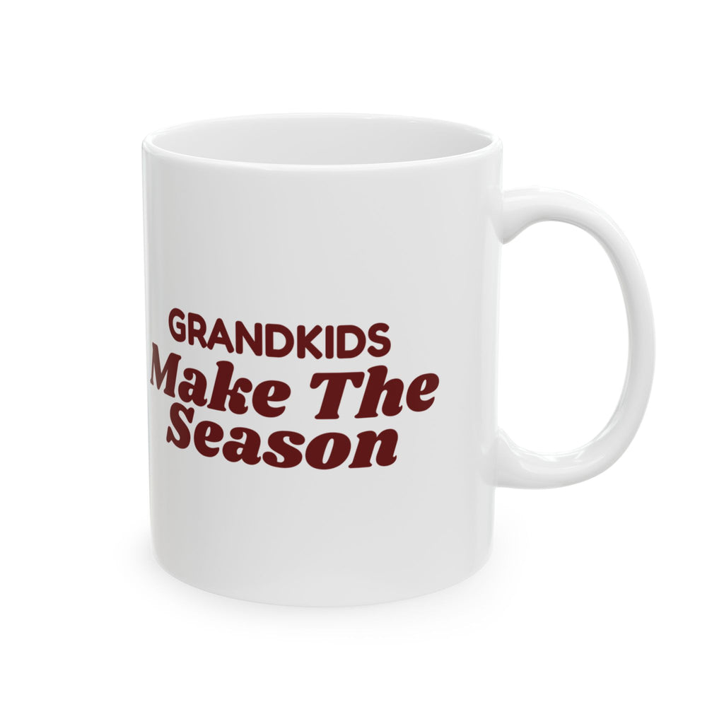Christmas Coffee Mug Grandkids Make The Season For Grandparents