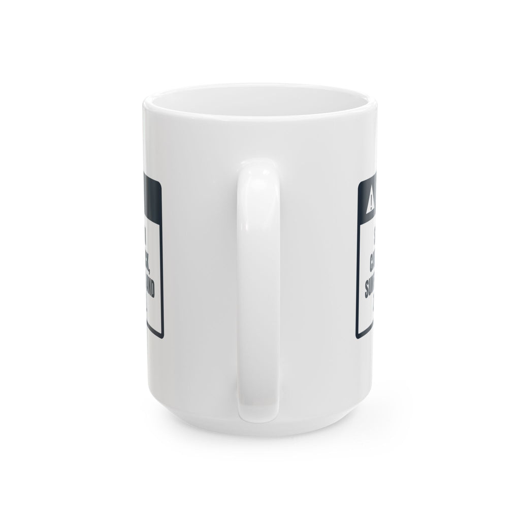 Funny Softball Mom Coffee Mug Eye Black In My Purse For Moms