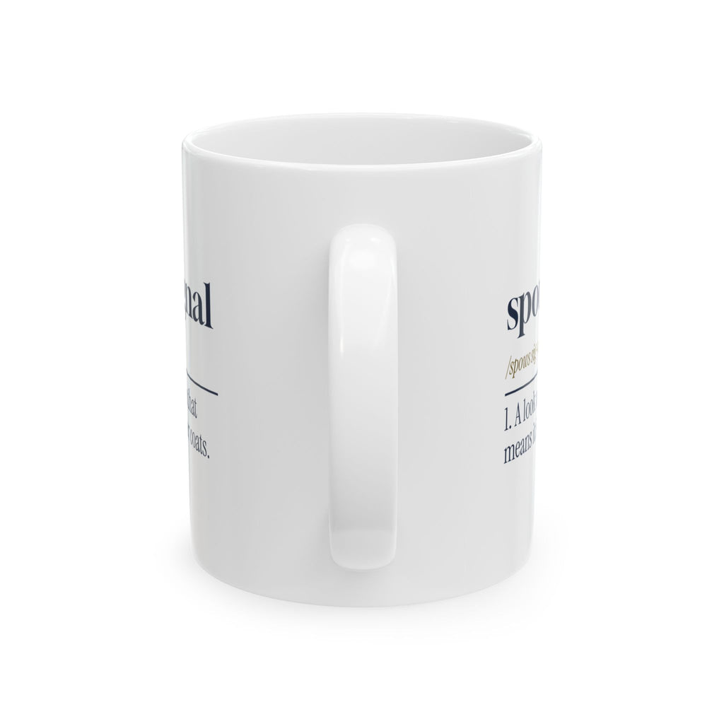 Funny Christmas In Laws Coffee Mug Spouse Signal Definition