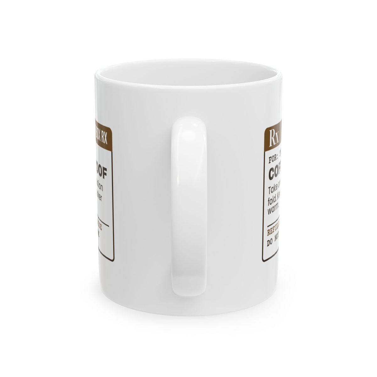 Funny Baker Mug One Cup Per Lamination Fold Baker Prescription