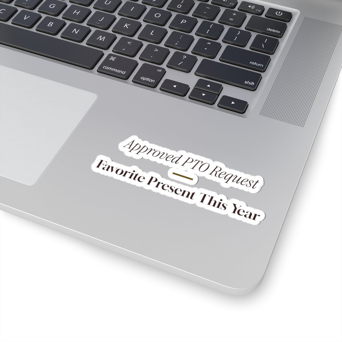 Funny Christmas Coworker Sticker Approved PTO Request
