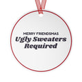 Funny Christmas Ornament Merry Friendsmas For Friend Groups