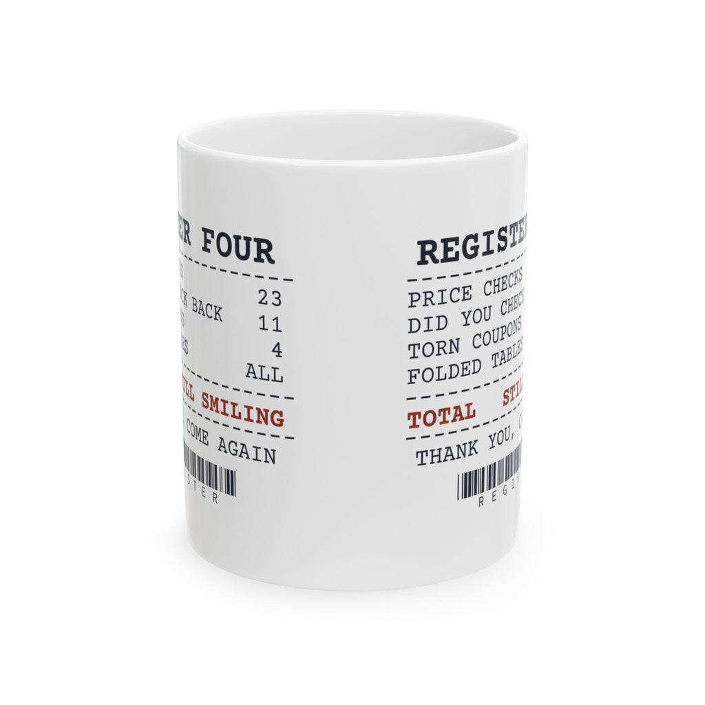 Funny Retail Worker Mug Did You Check The Back Receipt