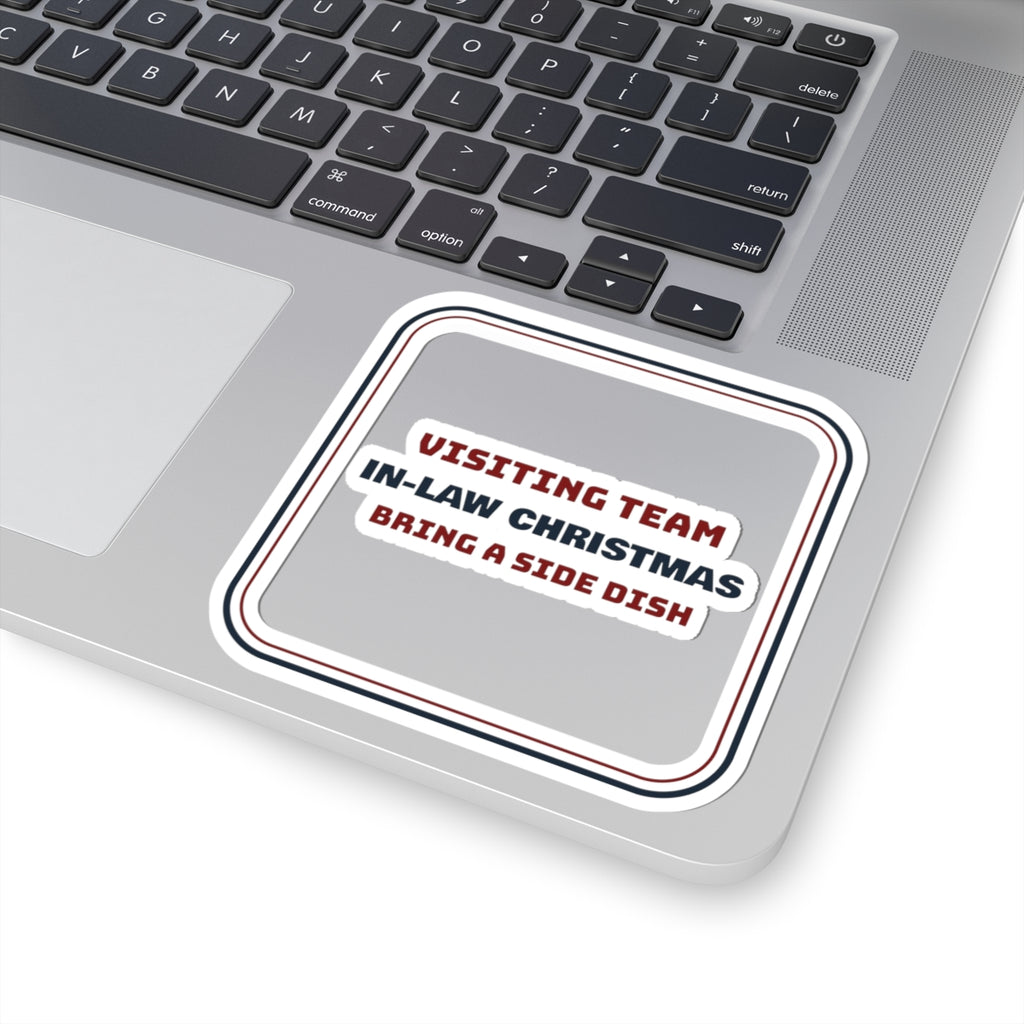 Funny Christmas Sticker Visiting Team In-Law Christmas For Spouses