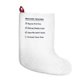 Funny Newlywed Christmas Stocking Learn The Aunts Names Checklist