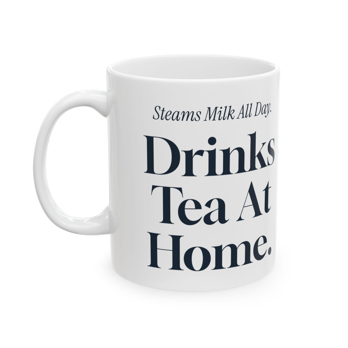 Funny Barista Coffee Mug Steams Milk All Day Drinks Tea At Home