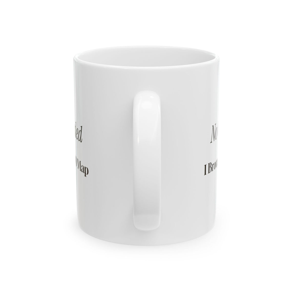 Funny History Buff Coffee Mug No GPS Needed I Brought An 1890 Map