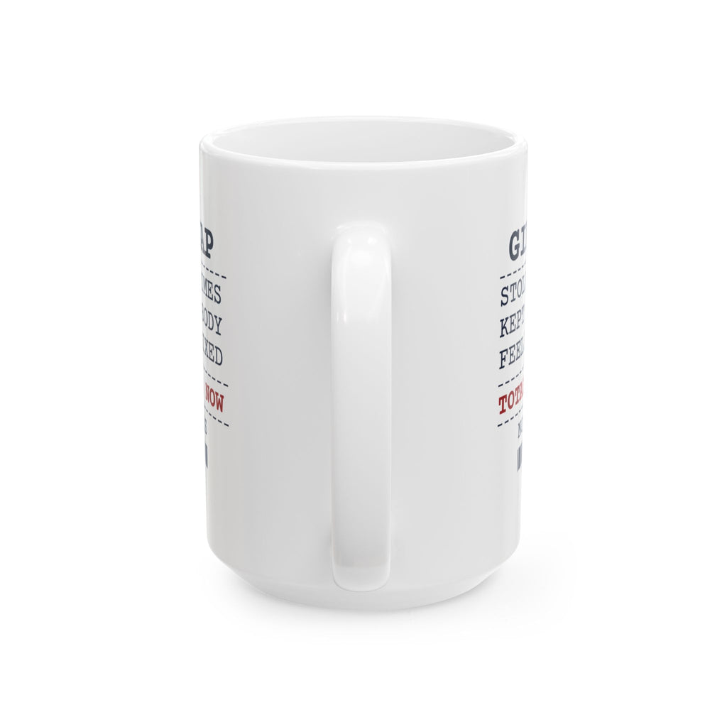 Funny White Elephant Coffee Mug Stolen Then Abandoned Yours Now