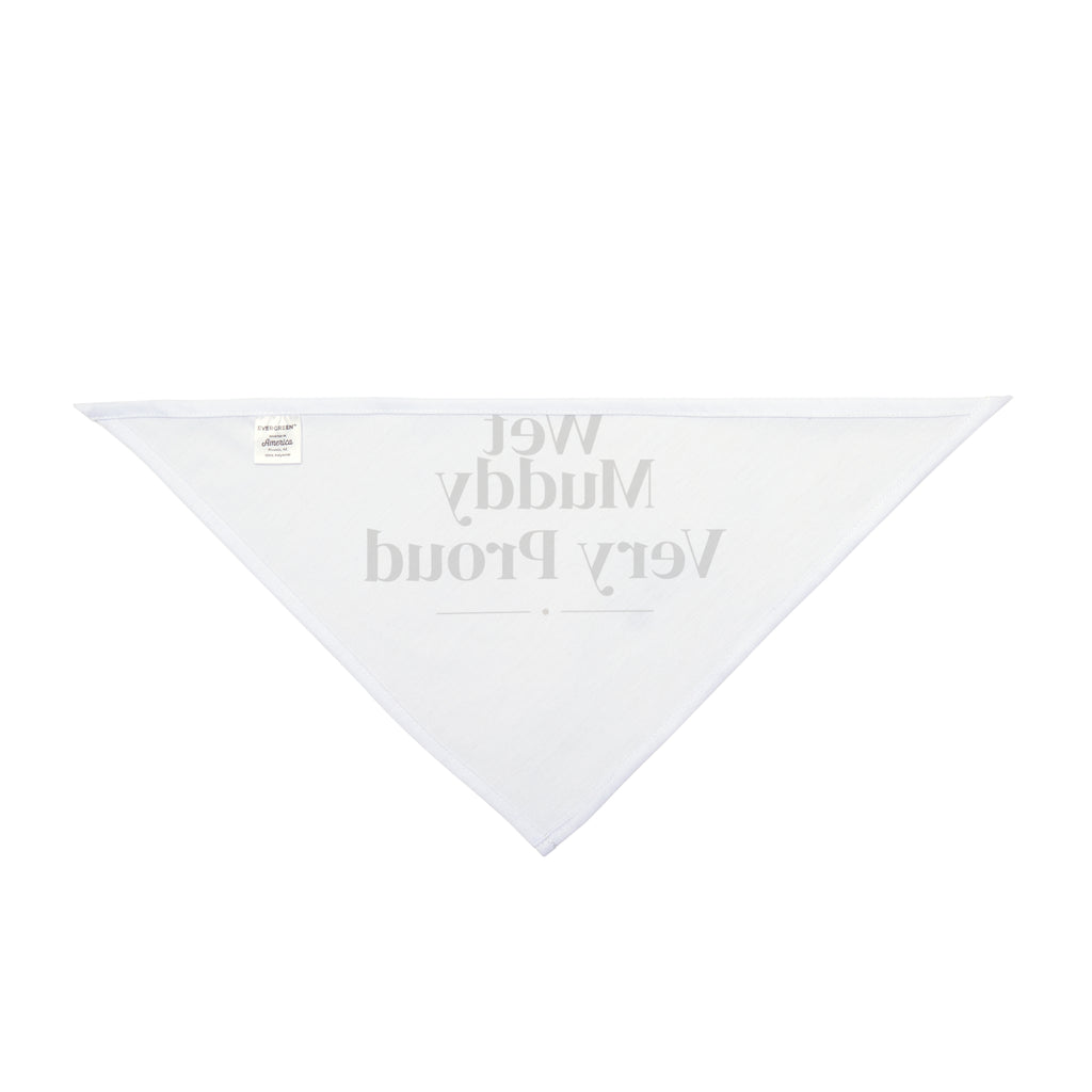 Funny Labrador Dog Bandana Wet Muddy Very Proud For Lab Owners