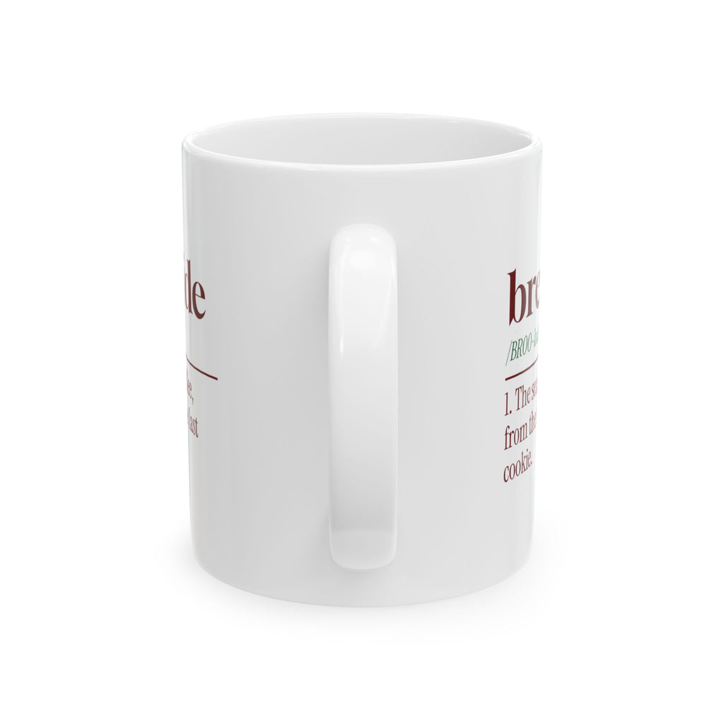 Funny Christmas Coffee Mug Brewletide Dictionary Definition