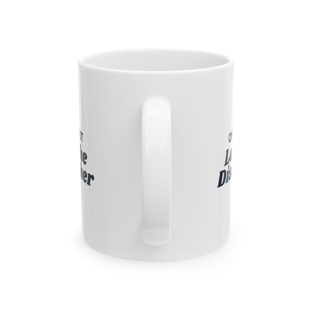 Funny Christmas Coffee Mug Only The Host Loads The Dishwasher