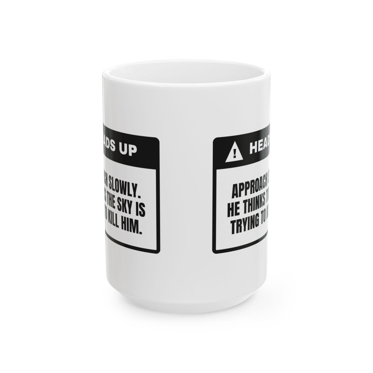 Funny Fireworks Coffee Mug Sky Is Trying To Kill Him For Dog Dads