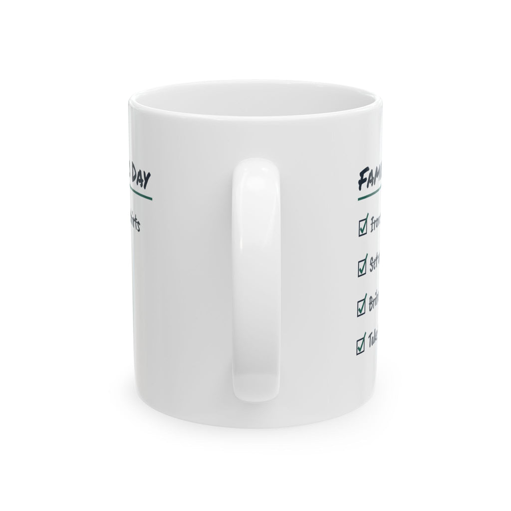 Funny Photographer Coffee Mug Family Photo Day Checklist