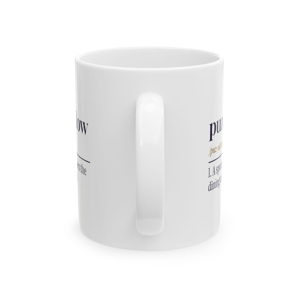 Funny Jigsaw Puzzle Mug Puzzle Widow Dictionary Definition