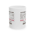 Funny Hot Cocoa Coffee Mug Cocoa Bar Receipt Topping Soup
