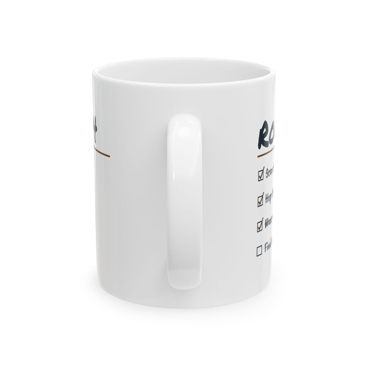 Funny Delivery Driver Coffee Mug Route 14 Checklist For Couriers