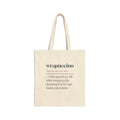 Funny Christmas Tote Bag Wrapuccino Definition For Late Night Wrappers