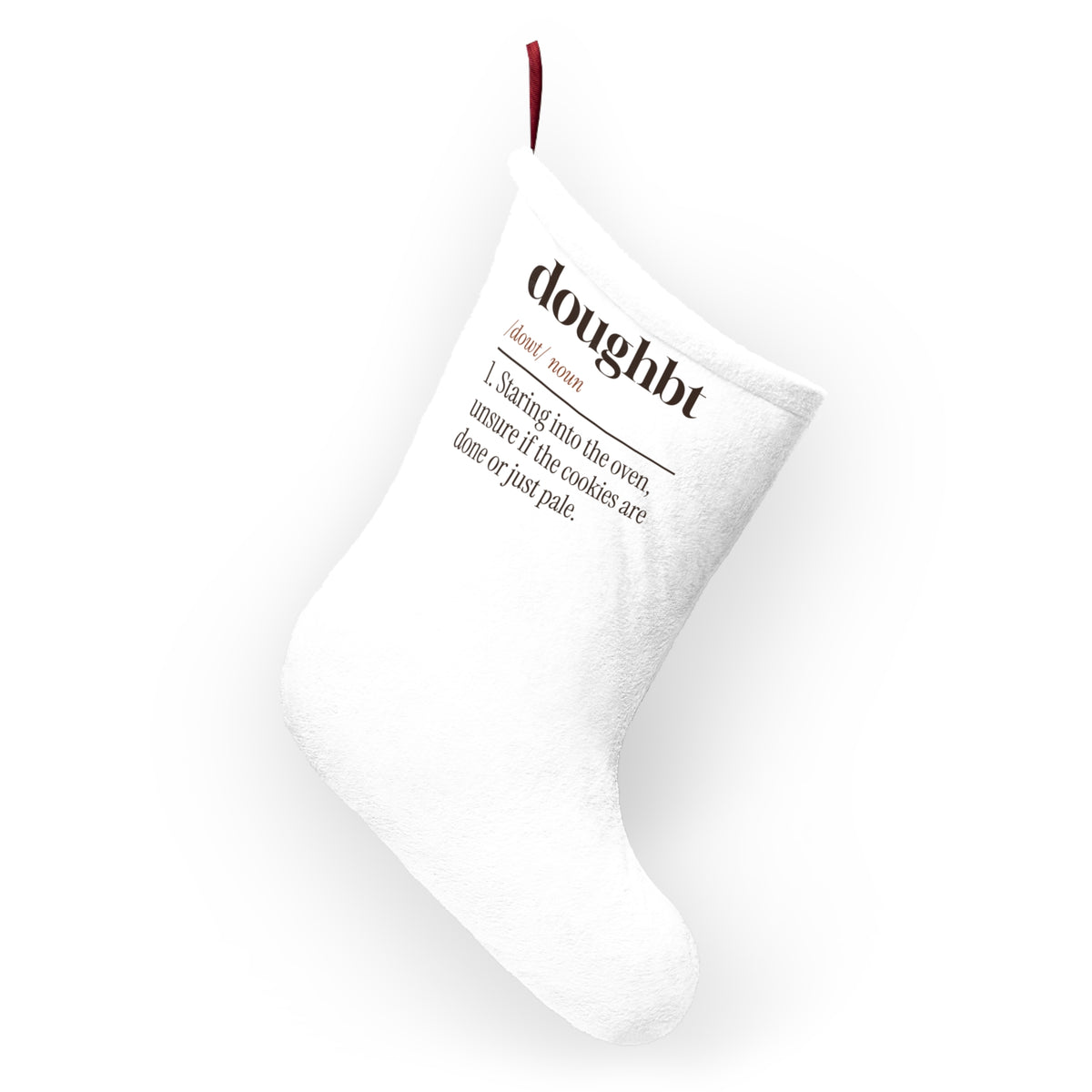 Funny Christmas Baking Christmas Stocking Doughbt Definition For Cookie