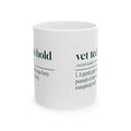 Funny Vet Tech Coffee Mug Vet Tech Hold Dictionary Definition
