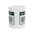 Funny Christmas Dad Coffee Mug Drives 5 MPH Past Every Light Show