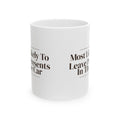 Funny Family Christmas Coffee Mug Most Likely To Leave Presents In The Car