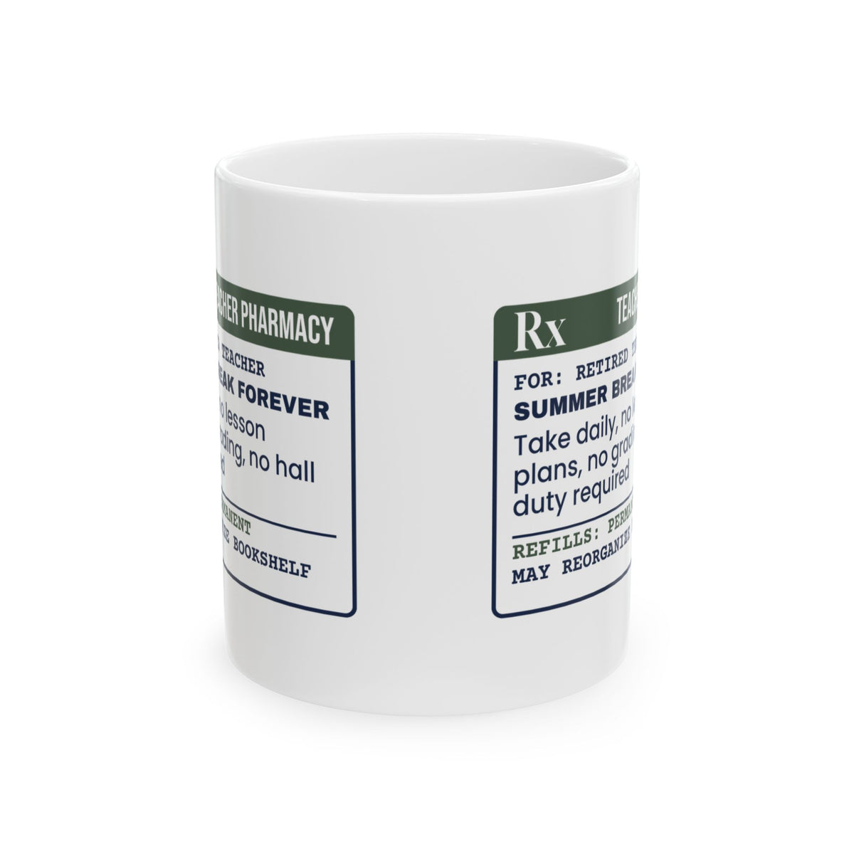 Retired Teacher Coffee Mug Summer Break Forever