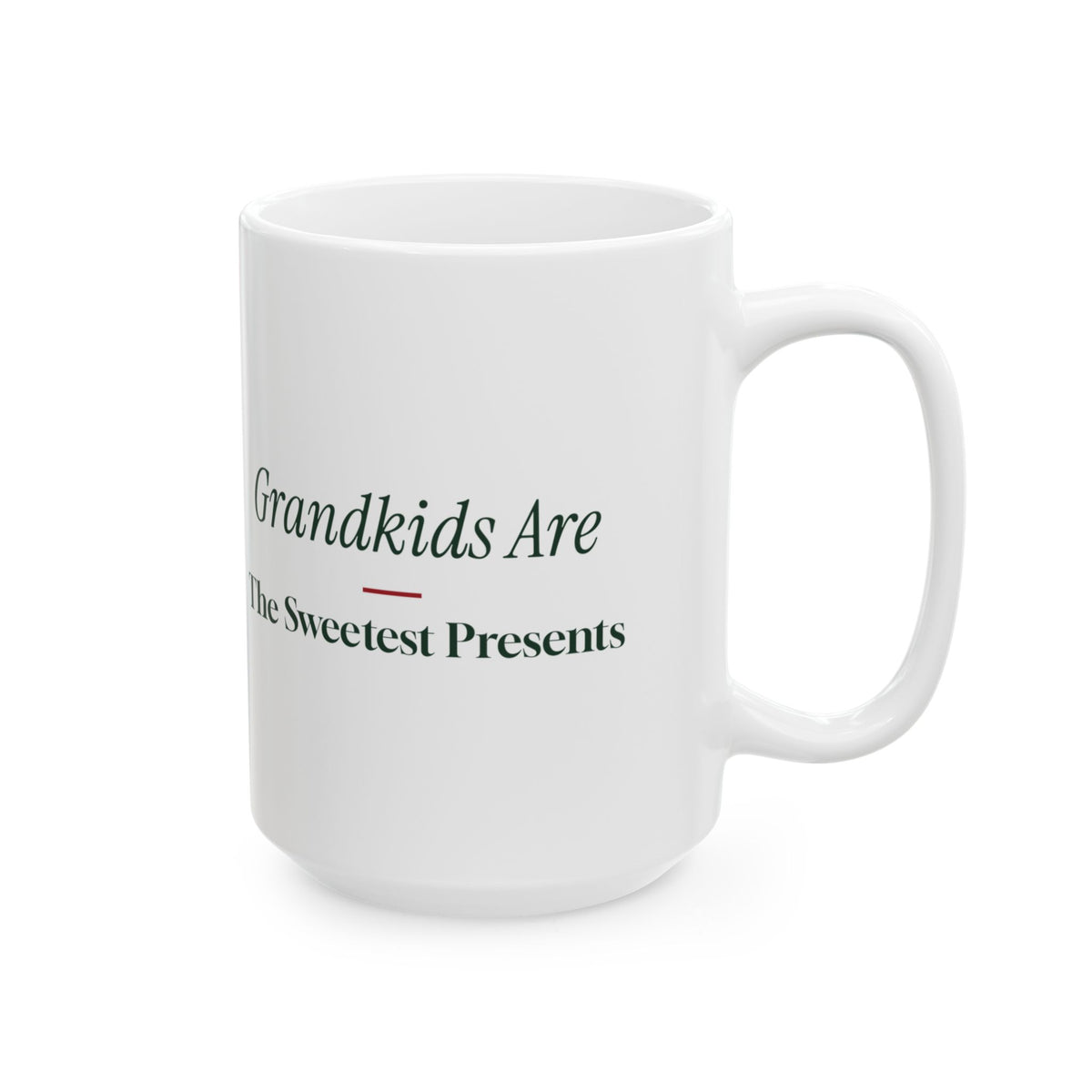 Christmas Coffee Mug For Grandparents Grandkids Are The Sweetest Presents