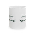 Funny Family Christmas Coffee Mug Same Card Game Same Argument