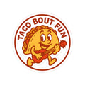 Taco Bout Fun Funny Retro Taco Pun Sticker