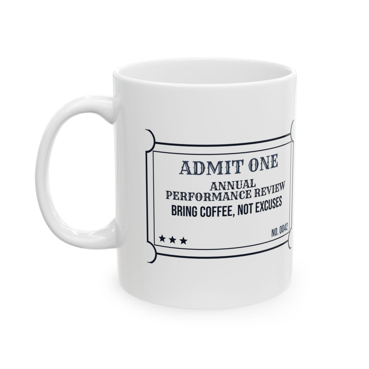 Annual Review Bring Coffee Mug For Boss