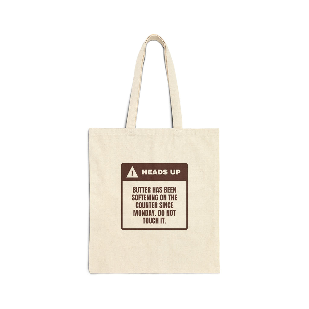 Funny Christmas Baking Tote Bag Butter Softening Since Monday