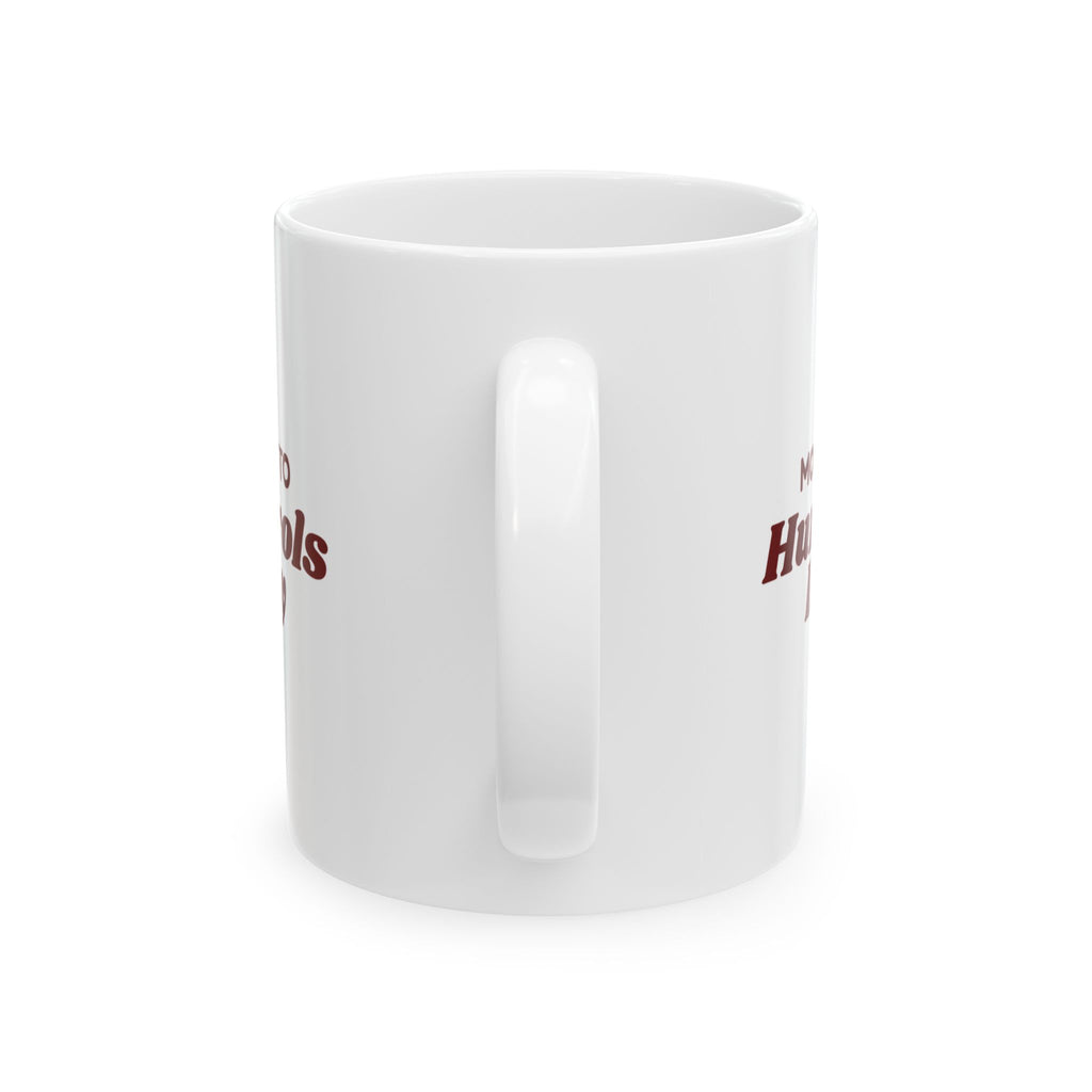 Funny Family Christmas Coffee Mug Most Likely To Hum Carols In July
