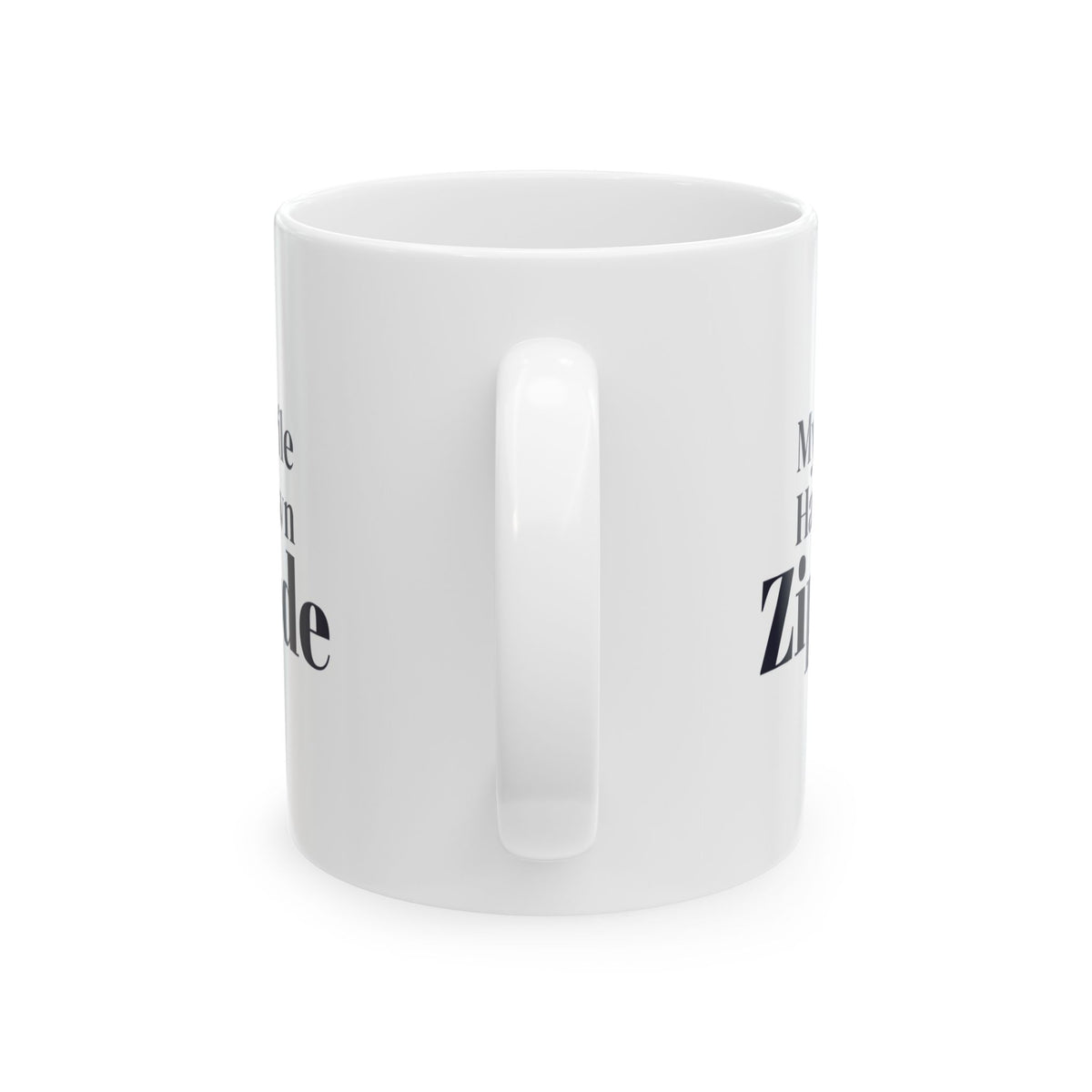 Funny Book Mug My TBR Pile Has Its Own Zip Code