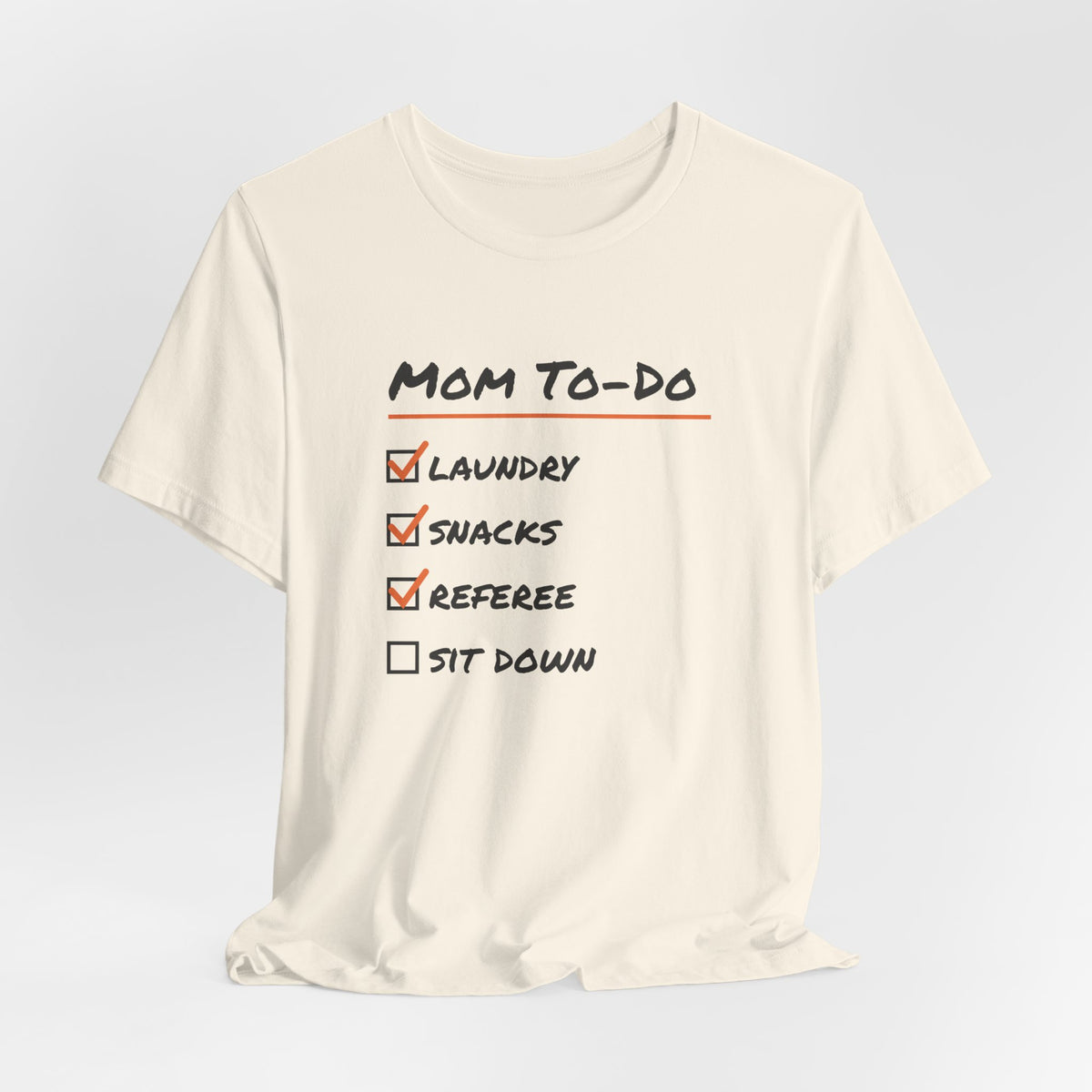 Funny Mom Shirt Mom To Do List Referee