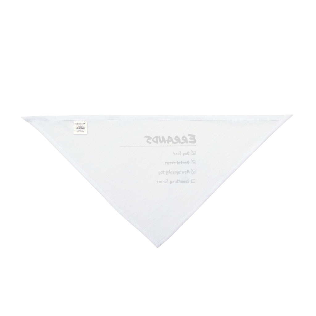Funny Dog Mom Dog Bandana Errands List New Toy For Dog