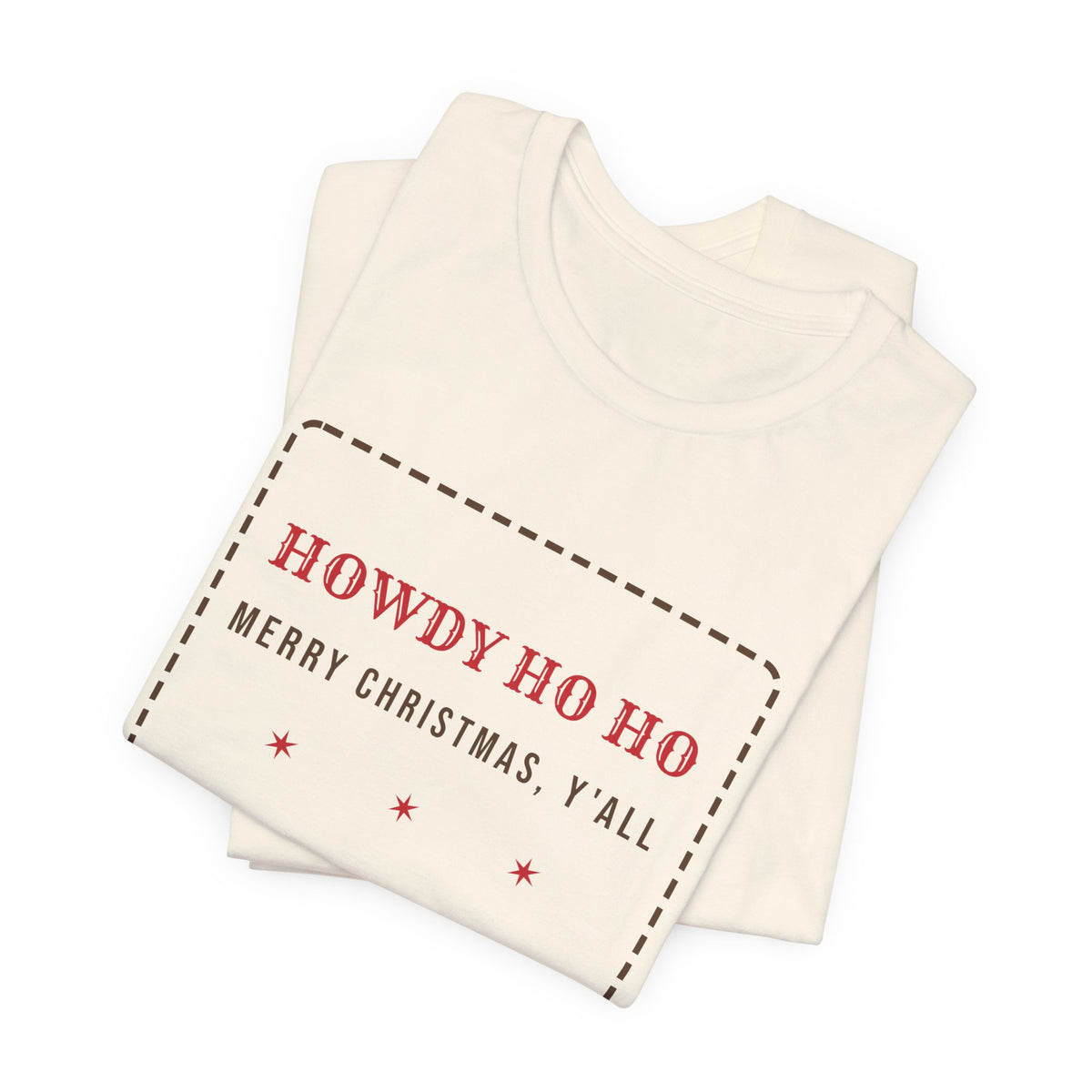 Funny Western Christmas Shirt Howdy Ho Ho