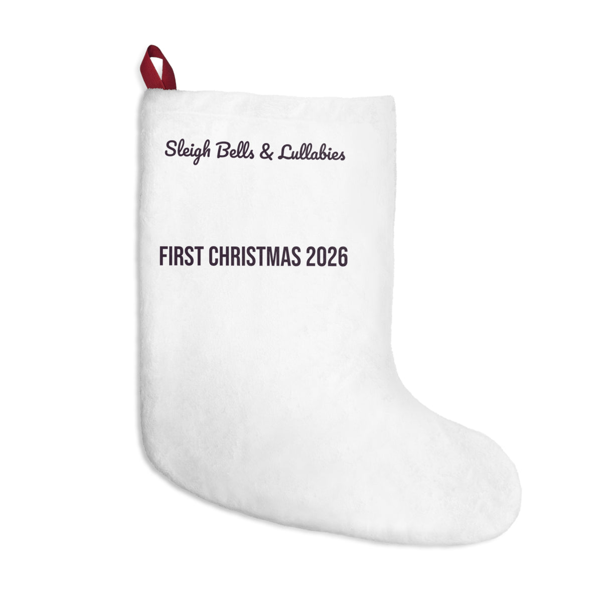 Babys First Christmas 2026 Christmas Stocking Sleigh Bells And Lullabies