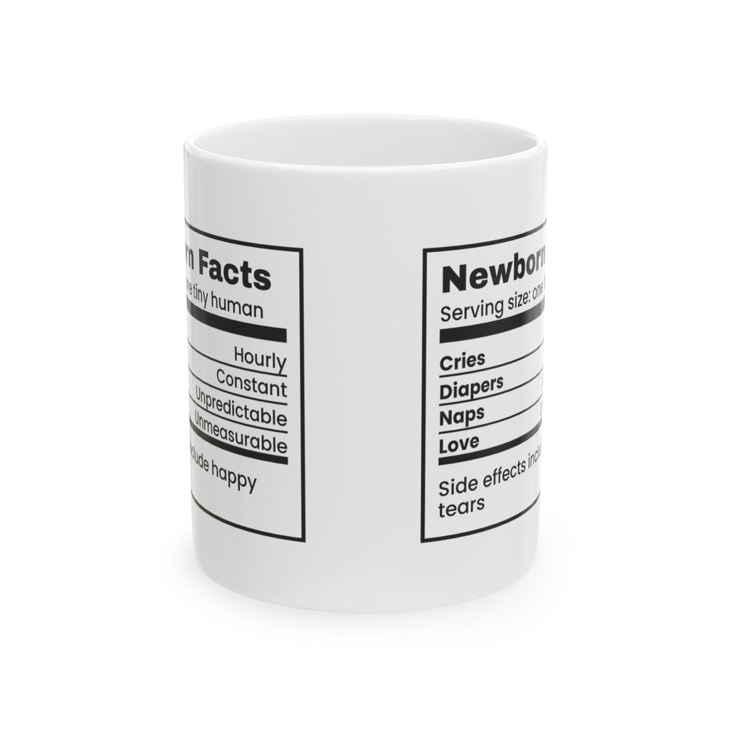Newborn Facts Love Unmeasurable Coffee Mug For Mom