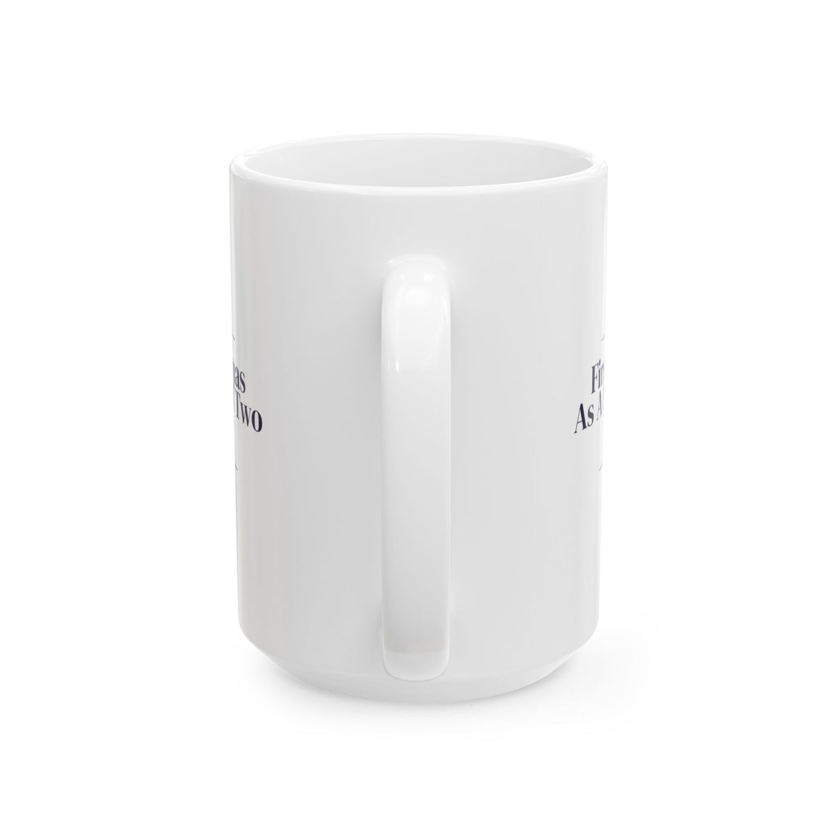 First Christmas Married Coffee Mug As A Family Of Two 2026 Newlyweds