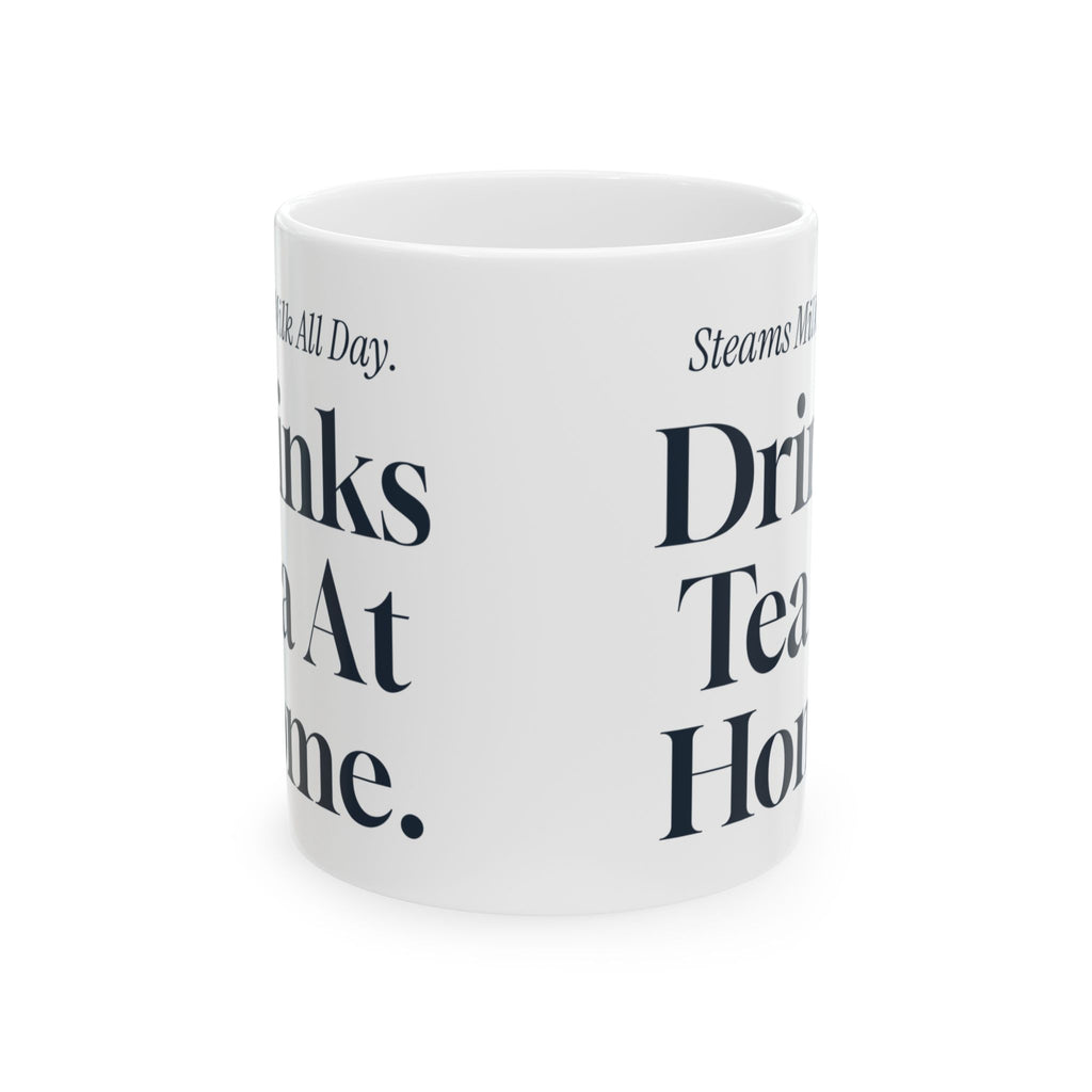 Funny Barista Coffee Mug Steams Milk All Day Drinks Tea At Home
