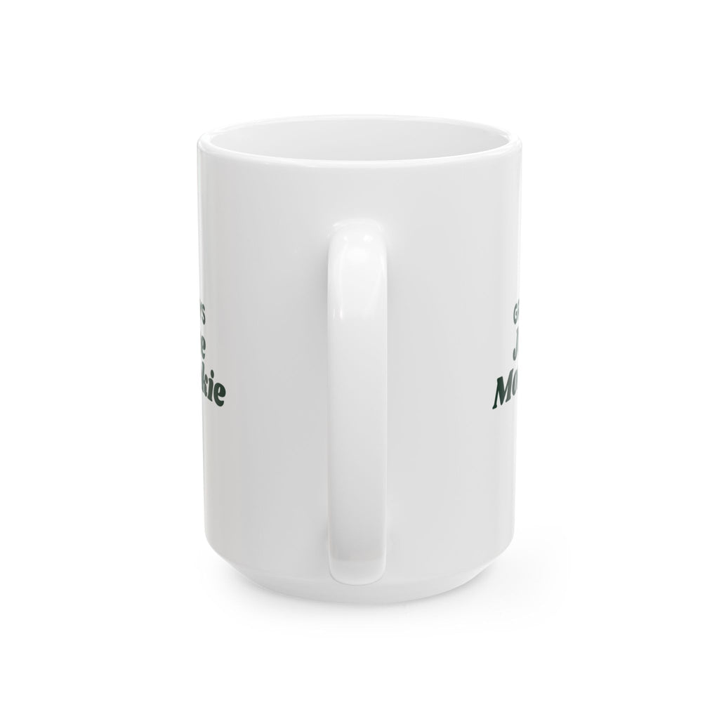 Funny Christmas Grandpa Coffee Mug Grandpa Says Just One More Cookie